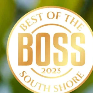 Best of the South Shore 2023 award badge